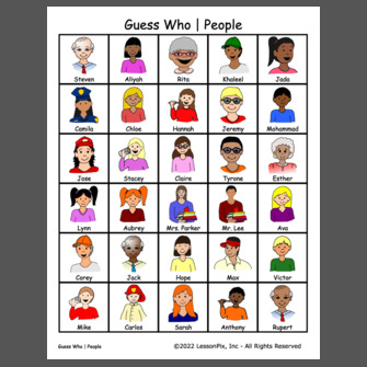 Guess Who | People